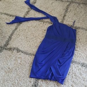 Cache one shoulder dress